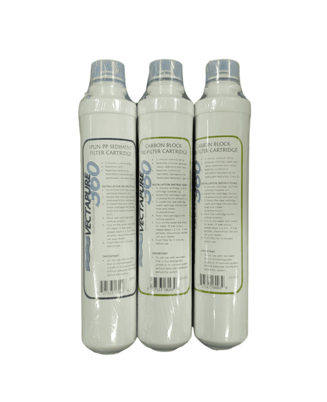 Vectapure 360 Reverse Osmosis Filter Pack Vectapure 360 Reverse Osmosis Filter Pack