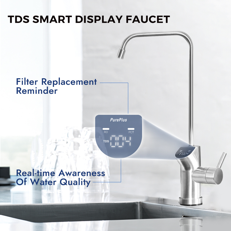 Smart Screen RO Faucet, Brushed Nickel Smart Screen RO Faucet, Brushed Nickel