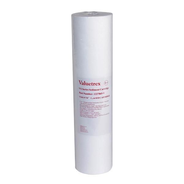 Valuetrex 10" Slimline 1 Micron Sediment Filter Valuetrex 10" Slimline 1 Micron Sediment Filter
